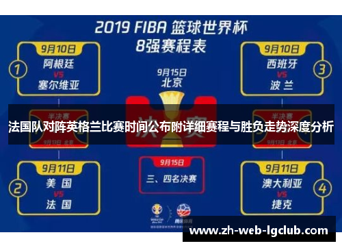 法国队对阵英格兰比赛时间公布附详细赛程与胜负走势深度分析 法国队对阵英格兰比赛时间公布附详细赛程与胜负走势深度分析