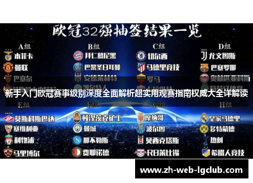 新手入门欧冠赛事级别深度全面解析超实用观赛指南权威大全详解读
