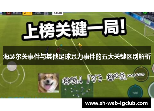 海瑟尔关事件与其他足球暴力事件的五大关键区别解析 海瑟尔关事件与其他足球暴力事件的五大关键区别解析